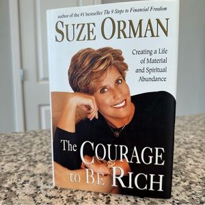 Suze Orman. The Courage to Be Rich. Hardcover Book.